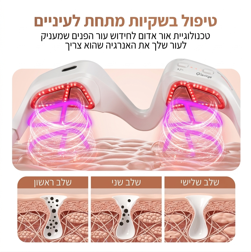 AURIA – פתרון לשקיות מתחת לעיניים